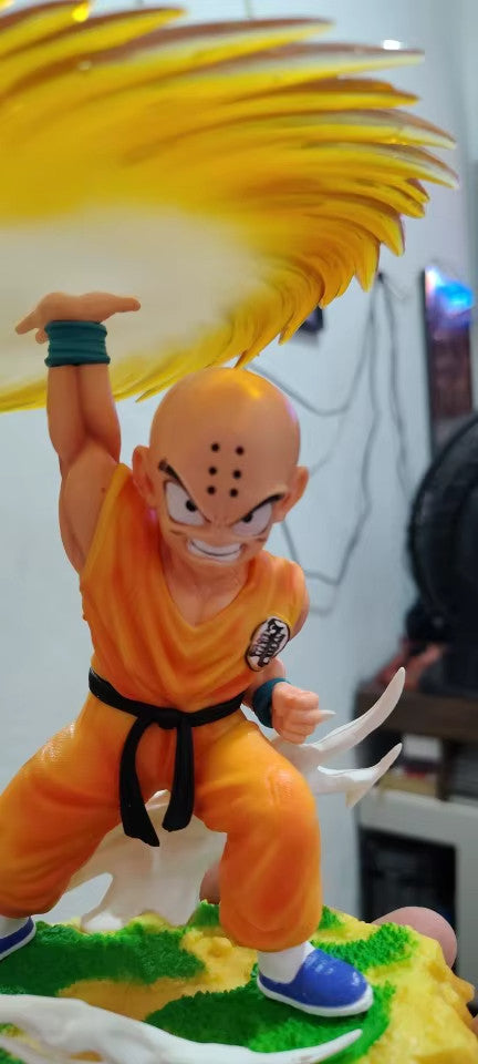💥 Anime Dragon Ball Z Krillin 18cm/16cm Figure GK  Action Figure Guerriero PVC