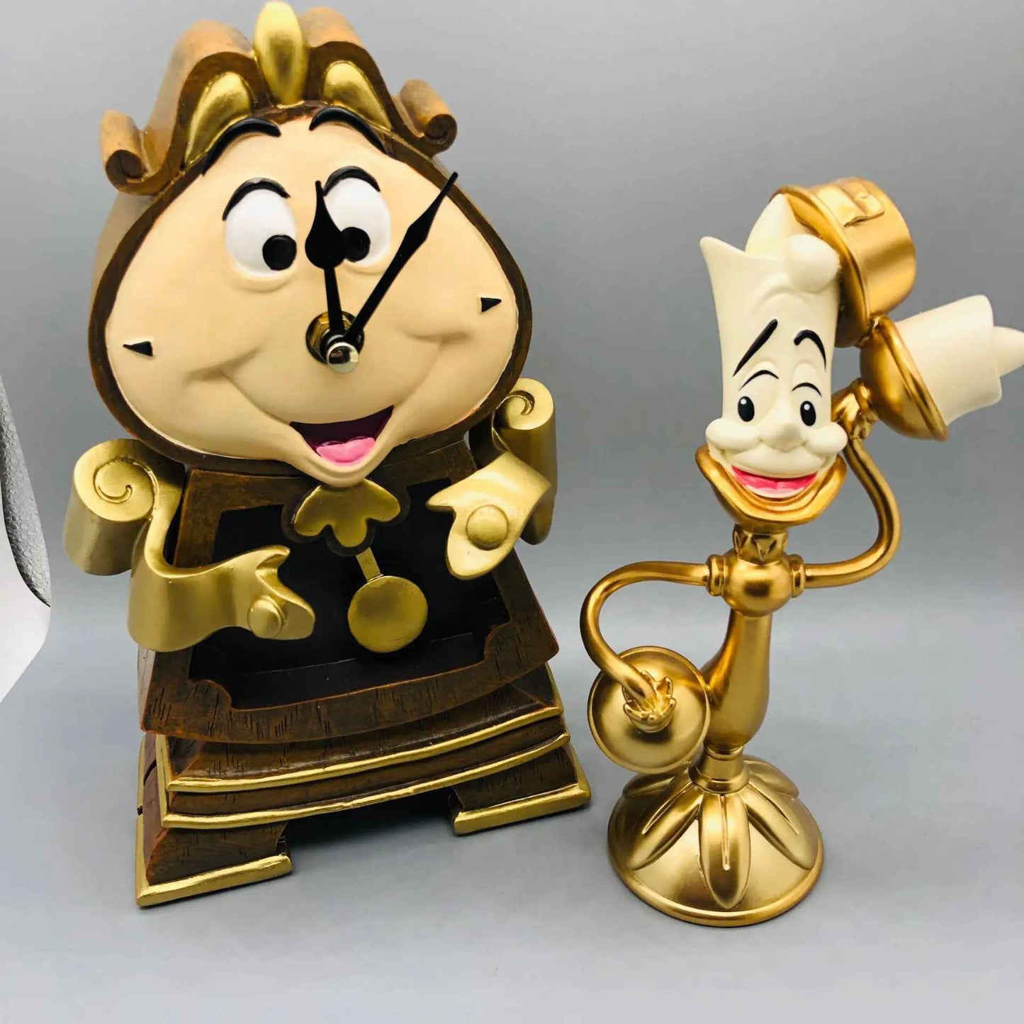 La Bella E La Bestia Lampada Cogsworth Mr Orologio 24,32 cm Action Figure