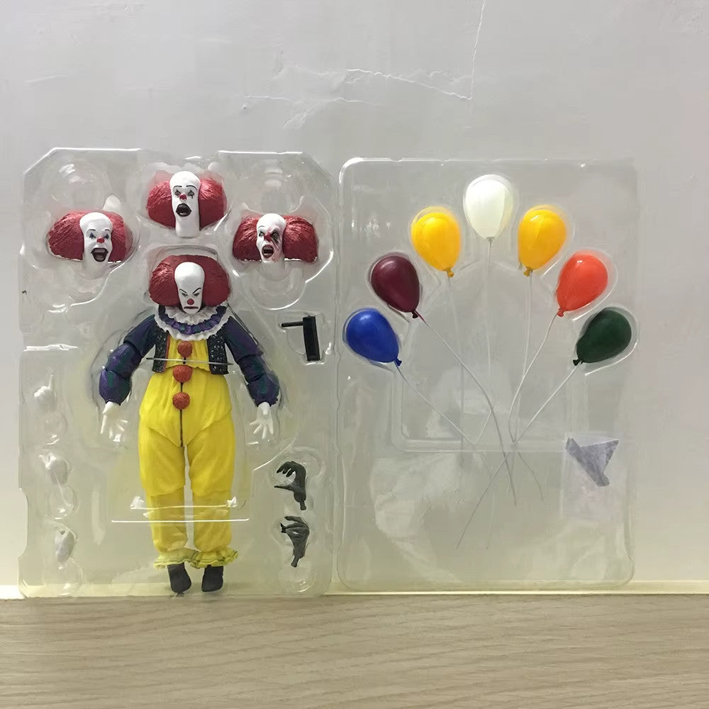 IT i Stephen King Action Figure Pennywise Figura 20 cm Neca CON SCATOLA ORGINALE