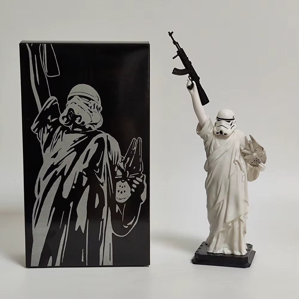 Star Wars Freedom Fighter PVC Action Figure Peaceful Warrior Model Toy Gift