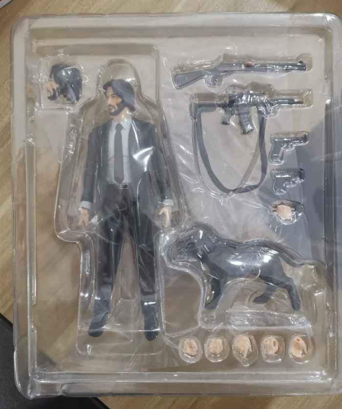 John Wick Chapter 2 Pvc Toys Action Figure 17CM+ SCATOLA ORIGINALE SPED.GRATUITA