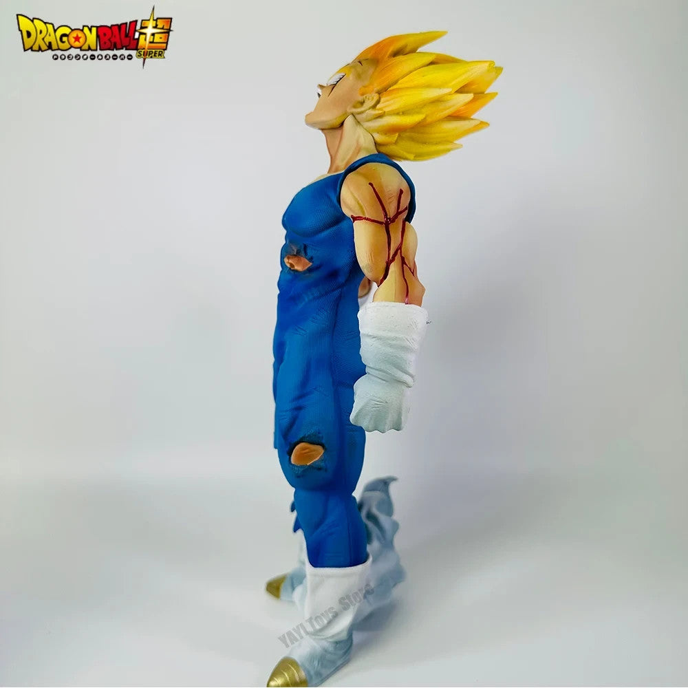🔥Action Figure 25cm Dragon Ball Z 🔮Majin Vegeta Autodistruzione DA COLLEZIONE