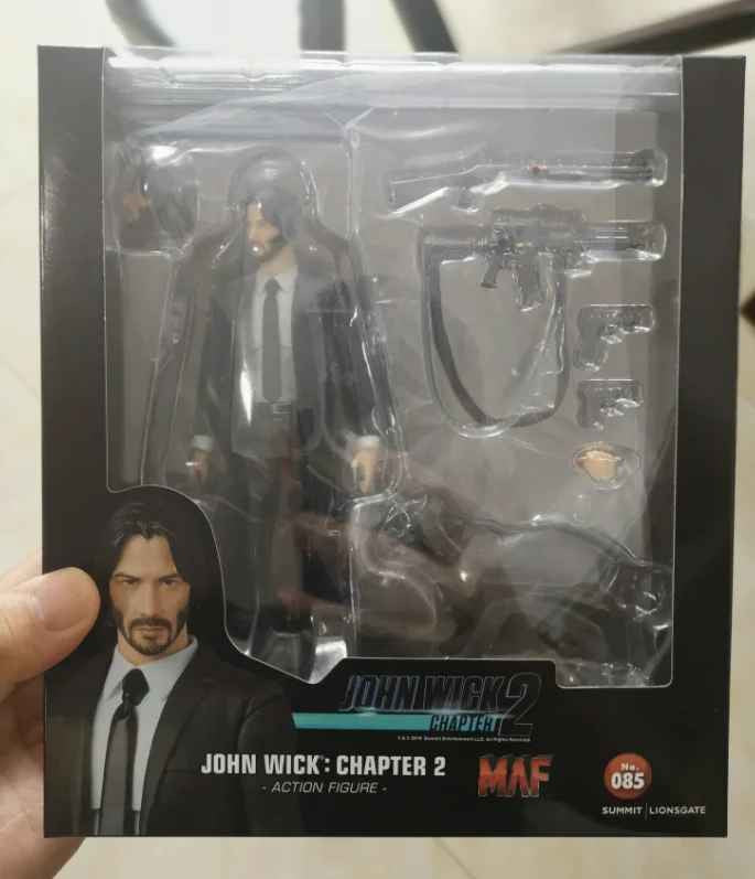 John Wick Chapter 2 Pvc Toys Action Figure 17CM+ SCATOLA ORIGINALE SPED.GRATUITA