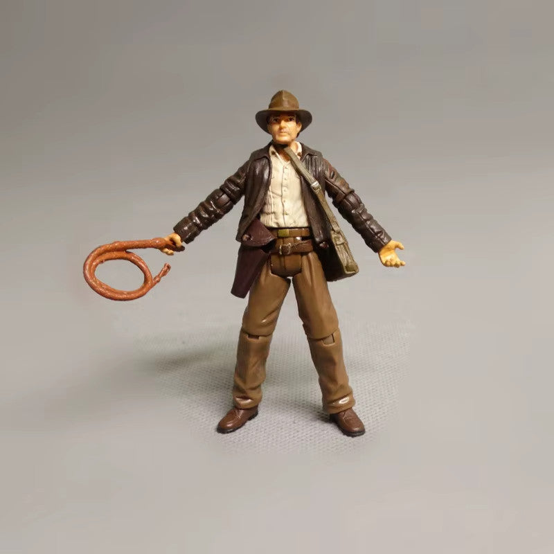 Indiana Jones 10cm Action Figure Film  Da Collezione COME IN FOTO