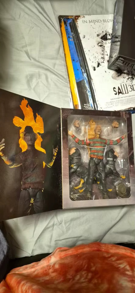 NECA 18 CM FREDDY KRUEGER A Nightmare On Elm Street ✅CON ORIGINAL BOX