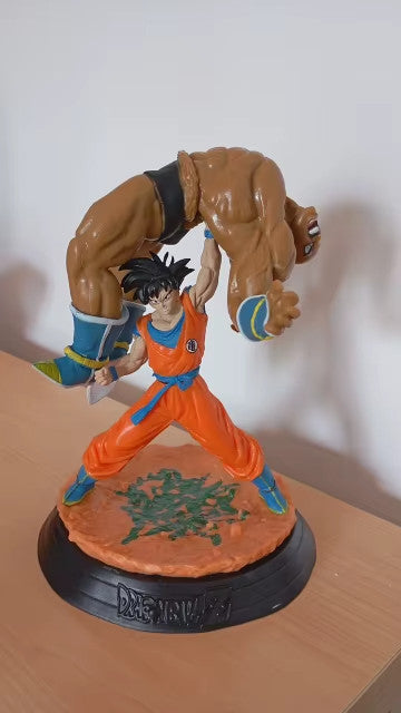 ✅ Dragon Ball Z Action Figure Goku Nappa PVC 23cm Action Figure CON SCATOLA