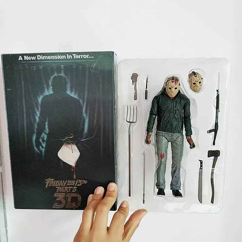 NECA Venerdì 13th Freddy Jason Action Figure+ SCATOLA ORIGINALE 🚛Sped.Gratuita
