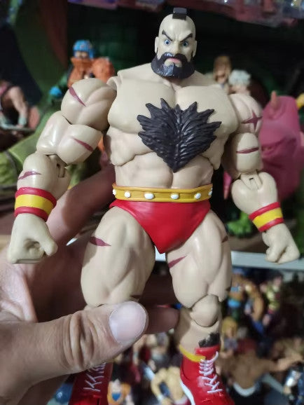 💥 Zangief Street Fighter 2 🥋 Storm Toys 1/12 Action Figure da Collezione