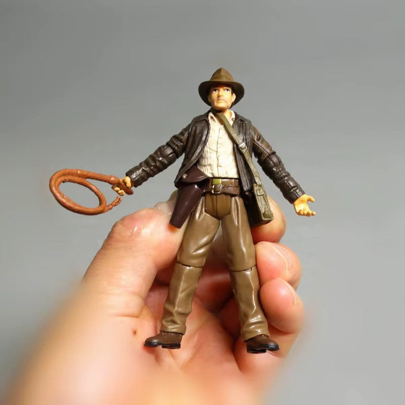 Indiana Jones 10cm Action Figure Film  Da Collezione COME IN FOTO
