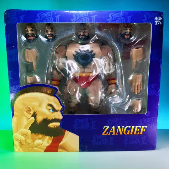 💥 Zangief Street Fighter 2 🥋 Storm Toys 1/12 Action Figure da Collezione