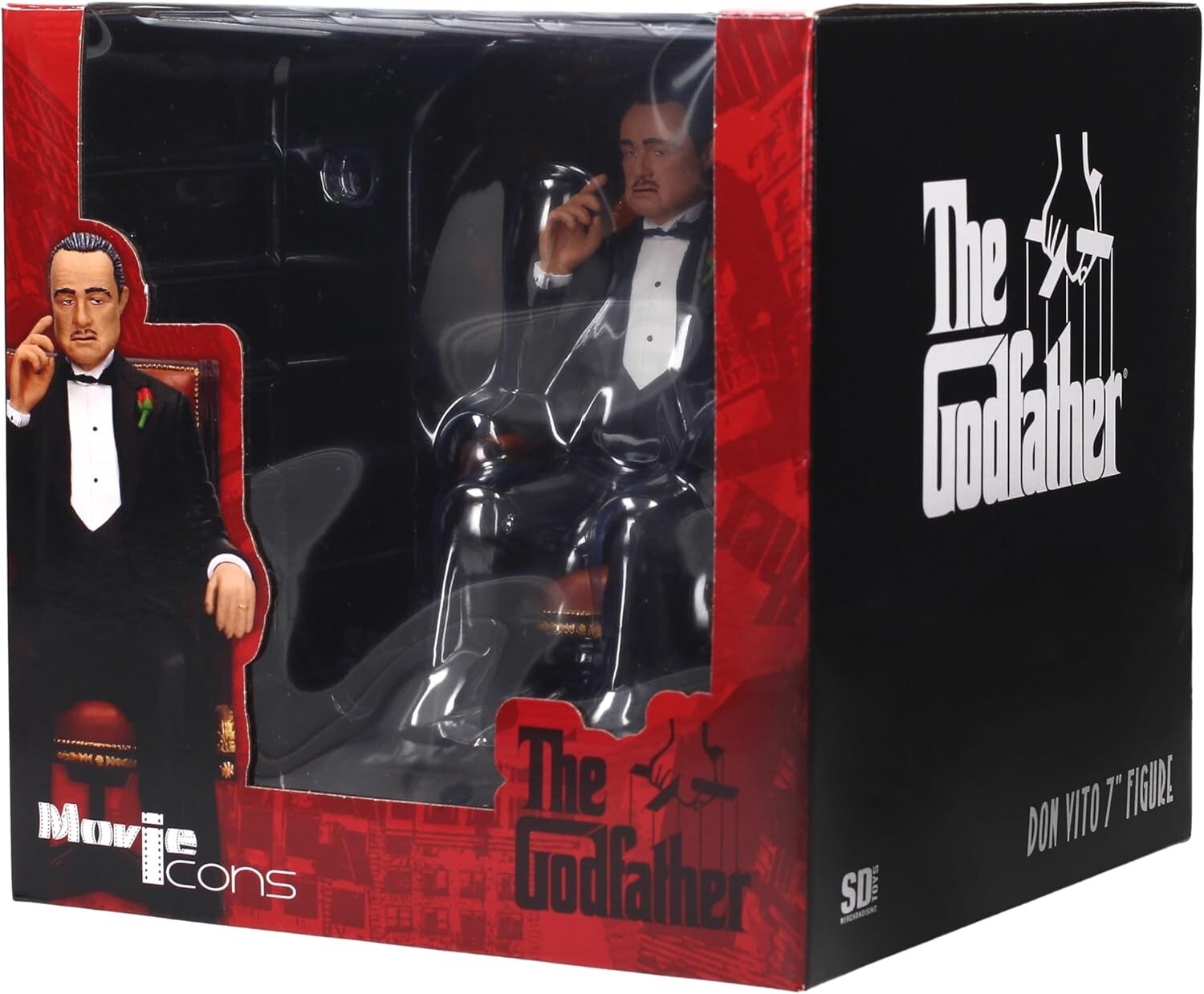 🎩Action Figure Il Padrino Vito Corleone 15cm The Godfather 🚛Sped.Gratuita