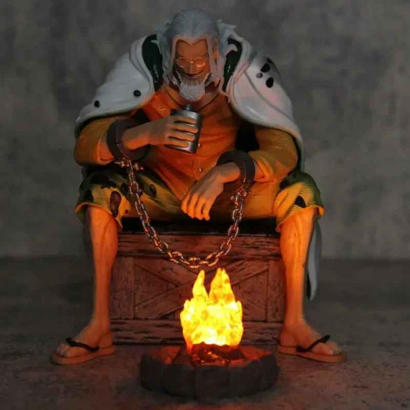 One Piece Silvers Rayleigh Action Figure 16cm PVC Anime Da Collezione✅