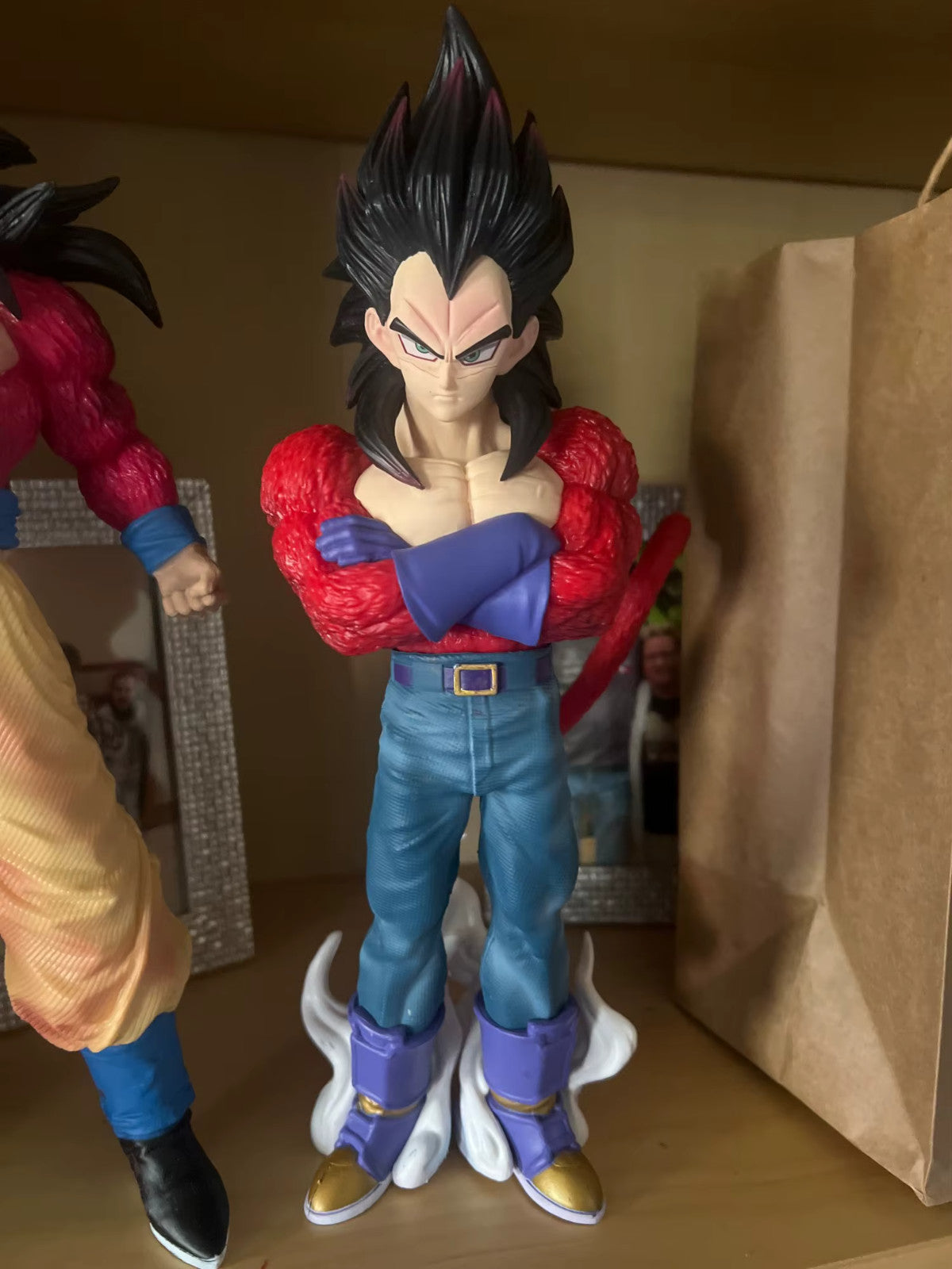 VEGETA SUPER SAIYAN 4 SSJ4 DRAGON BALL GT 🔥ACTION FIGURE 29CM ANIME MANGA