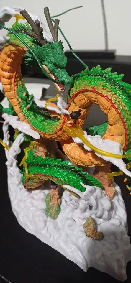 ✅Dragon Ball Shenron & Goku Action Figure 24CM PVC CON SCATOLA🚛 +SPED GRATUITA