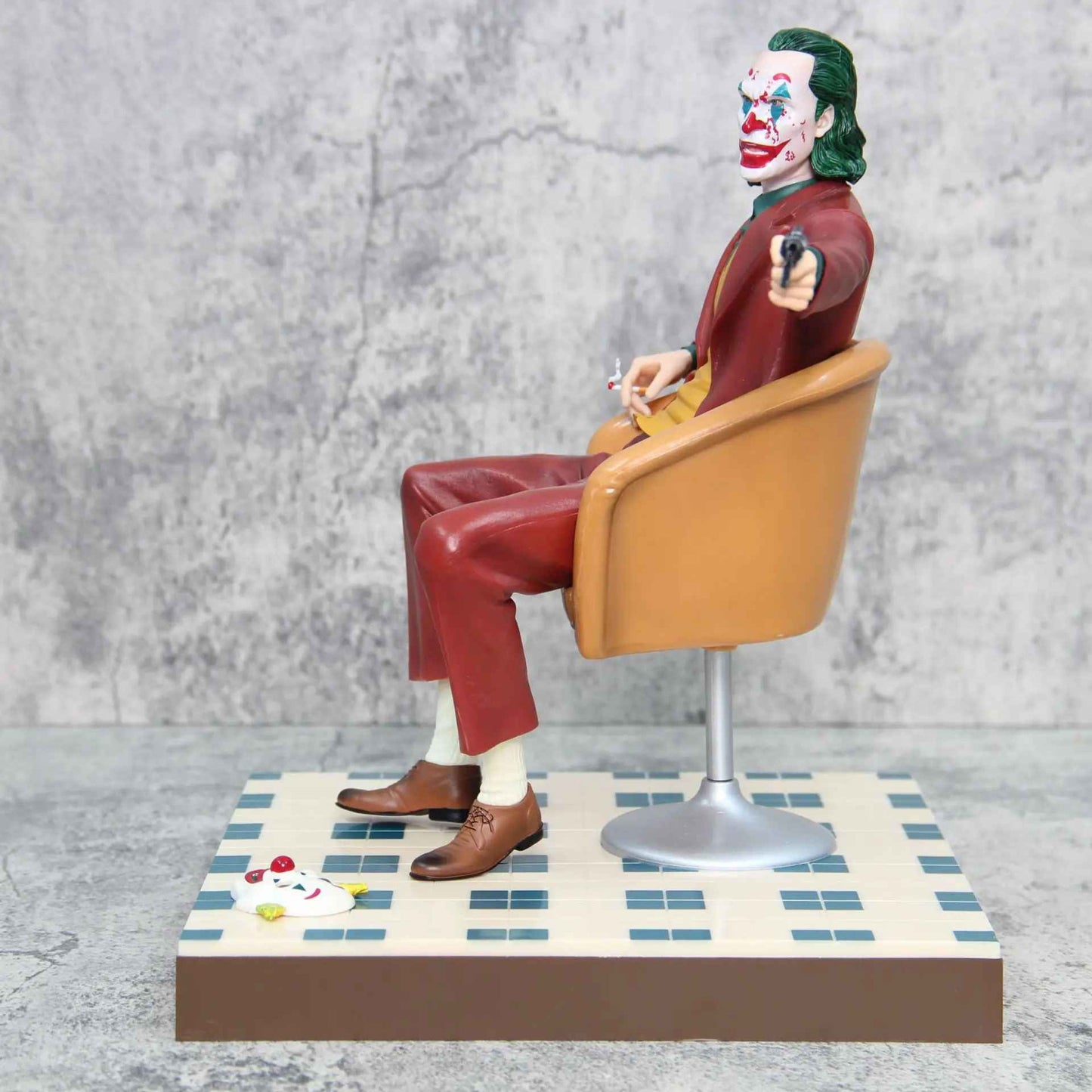 ✅ Action Figure 28 cm Joker Seduto CON SCATOLA+🚛SPED.GRATUITA