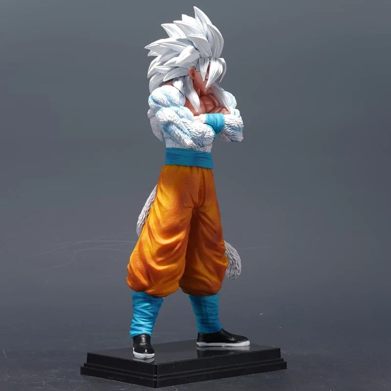 🔥 Figura di Goku Dragon Ball 32cm | Son Goku Super Saiyan 5 con 2 Teste 🐉