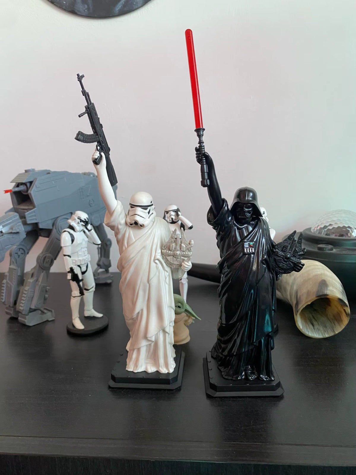 Star Wars Freedom Fighter PVC Action Figure Peaceful Warrior Model Toy Gift