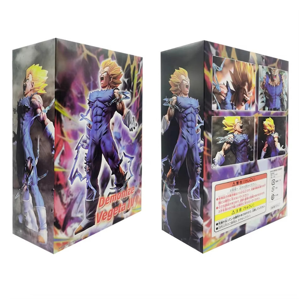ACTION FIGURE💥 DRAGON BALL Z MAJIN VEGETA SUPER SAYAN 28 CM SPED.GRATUITA