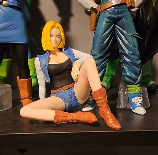 🤖 Action Figure Dragon Ball Z Android C18 30CM | Manga Anime PVC | 🚚 Sped. Gra