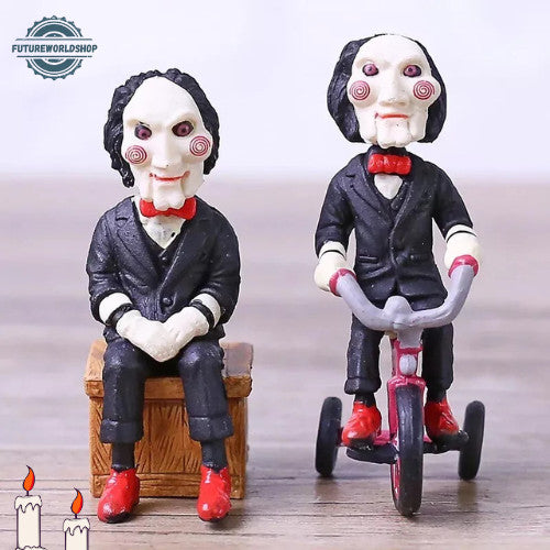 Saw Horror Action Figure 5Cm Con SCATOLA ✅SPED.GRATUITA