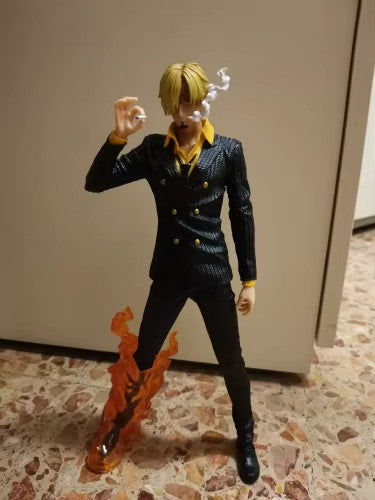 ✅ 32cm One Piece Vinsmoke Sanji Anime Action Figure PVC 🚛 SPED.GRATUITA