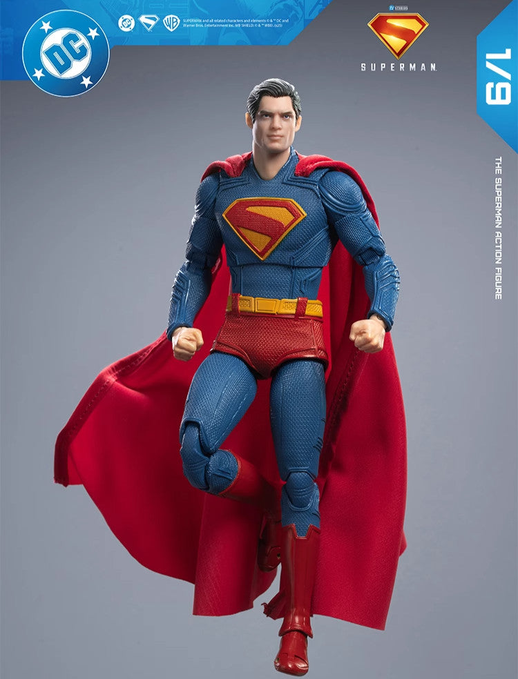 19 cm Fondjoy David Corenswet Superman Action Figure PVC ✅CON SCATOLA