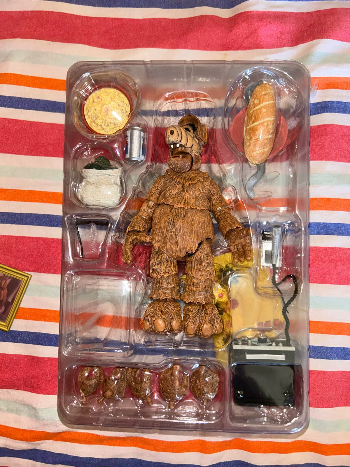 NECA Alf Ultimate Alien Life Form 7" Action Figure 1:12 CON SCATOLA ORIGINALE