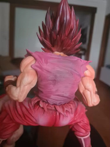 🔥 Dragon Ball Z Action Figure 25cm Kaiouken Goku PVC Super Saiyan 💥