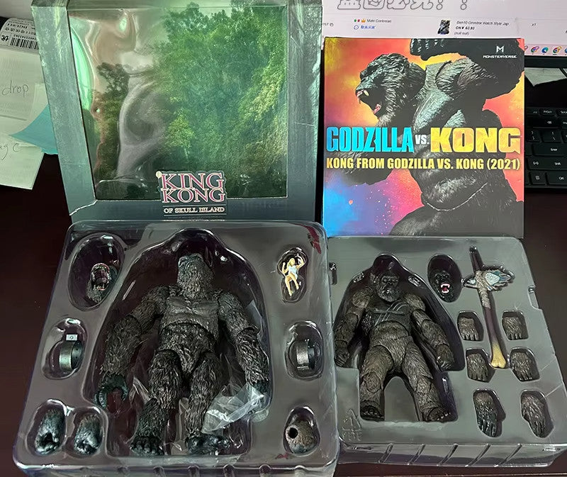 Neca ✅King Kong Action figure 18 CM Da Collezione Con 🎀Original Box