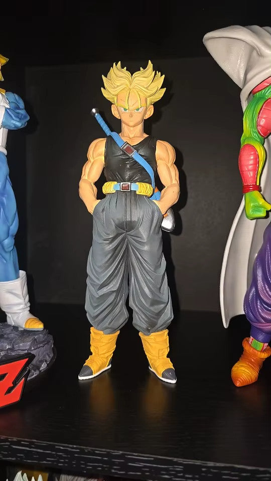 TRUNKS ✅SUPER SAYAN ACTION FIGURE DRAGON BALL Z STATUA 26 CM 🚛SPED.GRATUITA