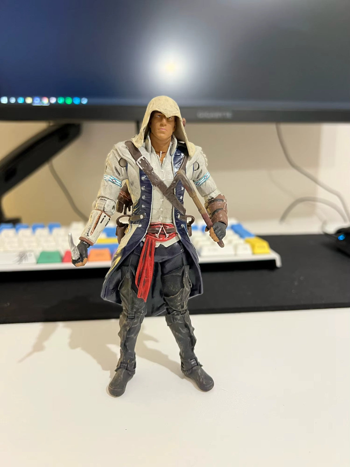 Assassin's Creed 💥Connor Haytham Edward Kenway Mohawk Action Figure