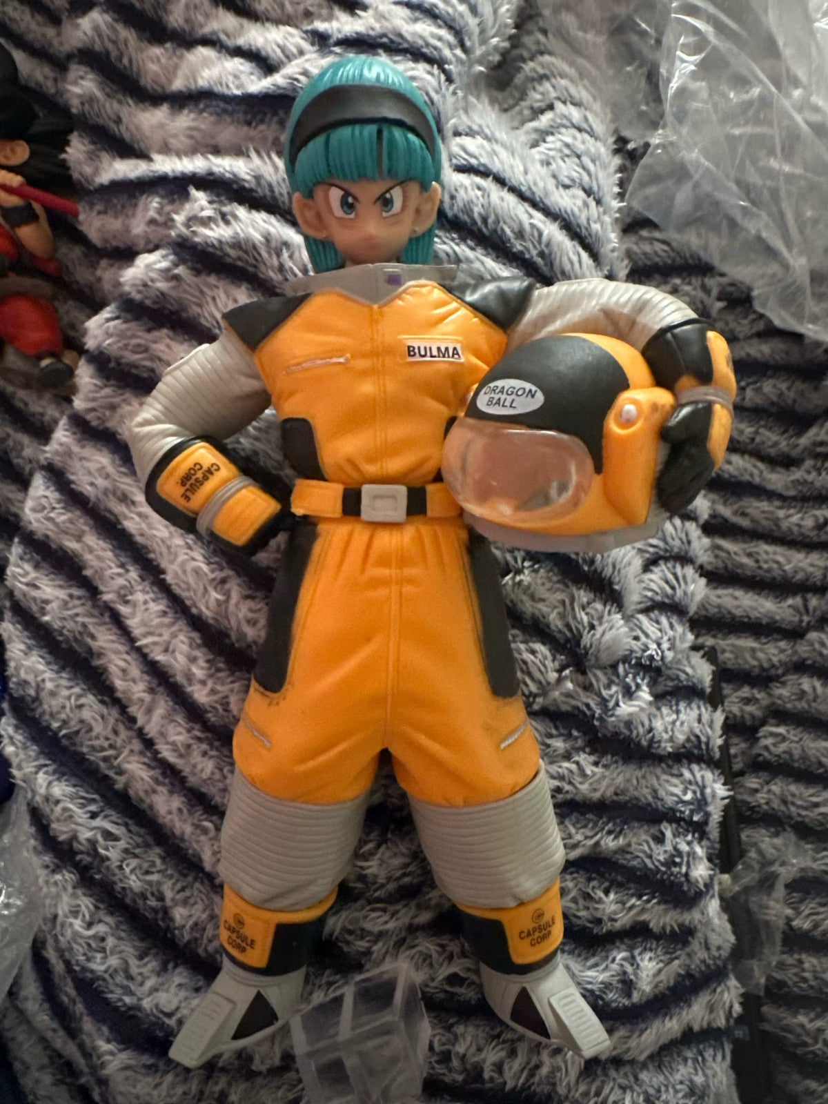 🌌 21CM Bulma Space Suit Action Figure | Dragon Ball Z PVC | 🚚 Sped. Gratuita C