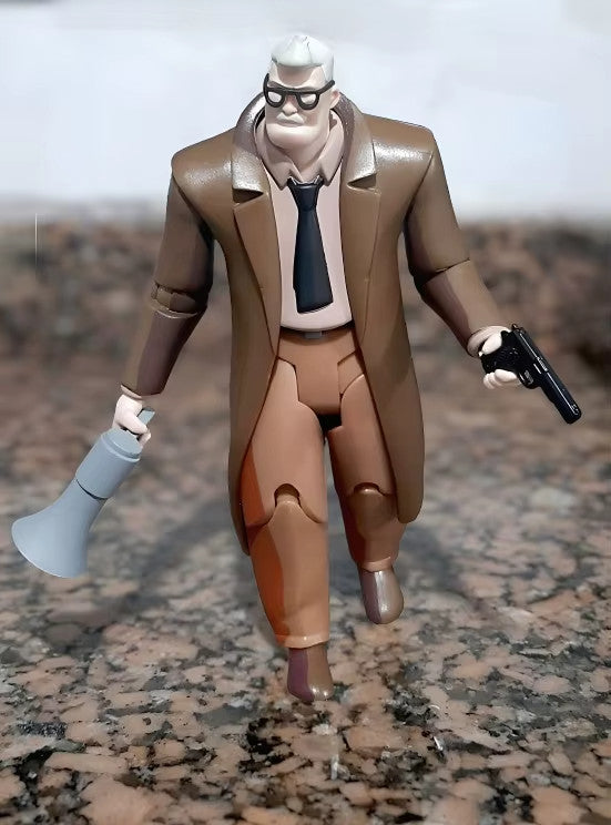 🦇 McFarlane 6'' Batman Serie Animata - 👮‍♂️James Gordon Action Figure