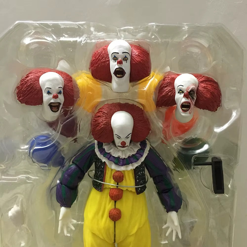 IT i Stephen King Action Figure Pennywise Figura 20 cm Neca CON SCATOLA ORGINALE