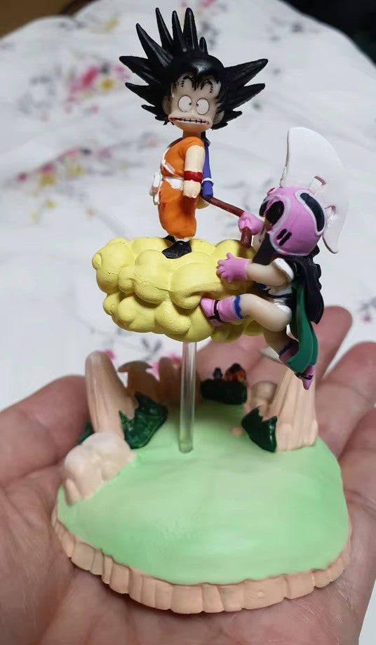 ✅Anime Dragon Ball Figure Goku Figurine Chichi Action Figure Pvc