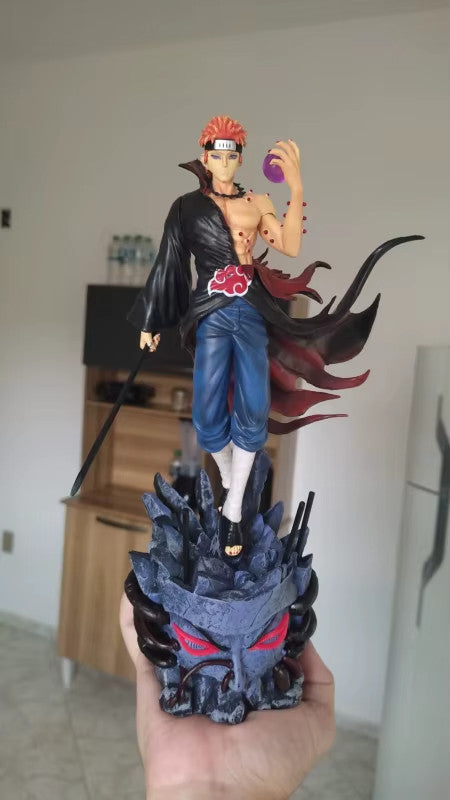 ✅Action Figure Naruto Pain Anime Statua PVC Manga 23cm Rinnegan Path Akatsuki