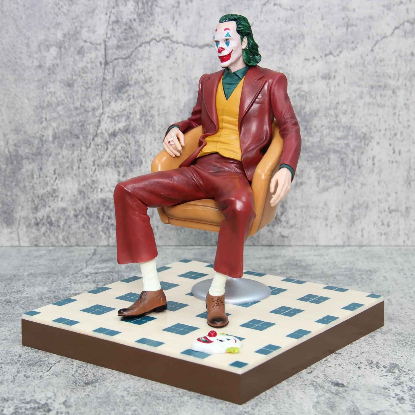 ✅ Action Figure 28 cm Joker Seduto CON SCATOLA+🚛SPED.GRATUITA