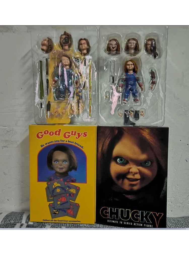 CHUCKY ULTIMATE✅ ACTION FIGURE NECA 10CM CON 🎀SCATOLA ORIGINALE + SPED GRATUITA