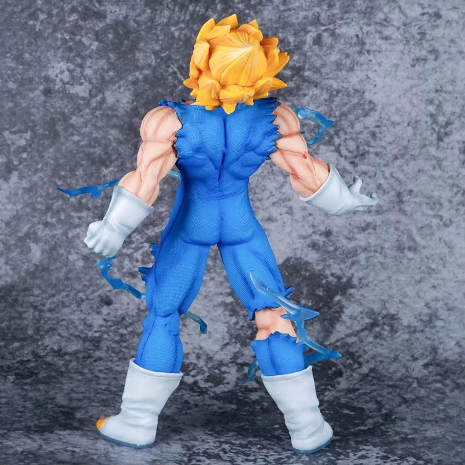 ACTION FIGURE💥 DRAGON BALL Z MAJIN VEGETA SUPER SAYAN 28 CM SPED.GRATUITA