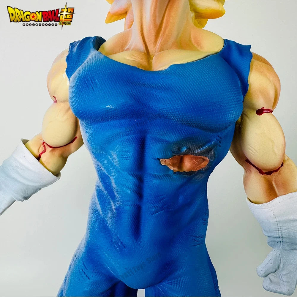 🔥Action Figure 25cm Dragon Ball Z 🔮Majin Vegeta Autodistruzione DA COLLEZIONE