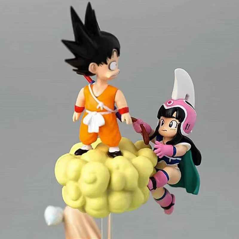 ✅Anime Dragon Ball Figure Goku Figurine Chichi Action Figure Pvc