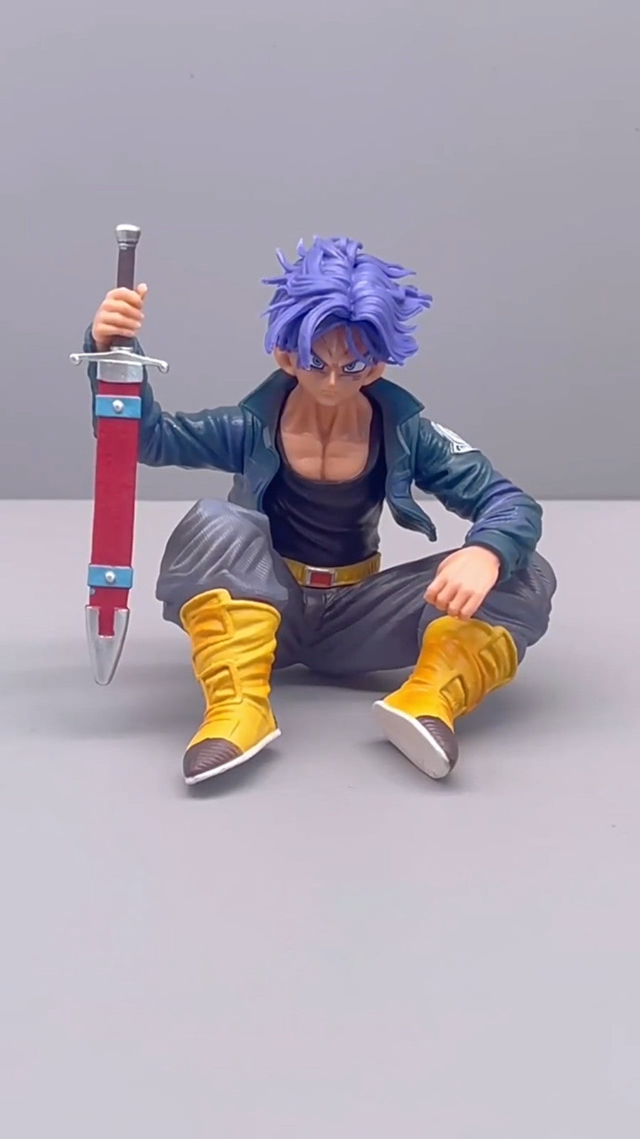 🔥 Dragon Ball Z Trunks Action Figure Super Saiyan in PVC da Collezione 💪