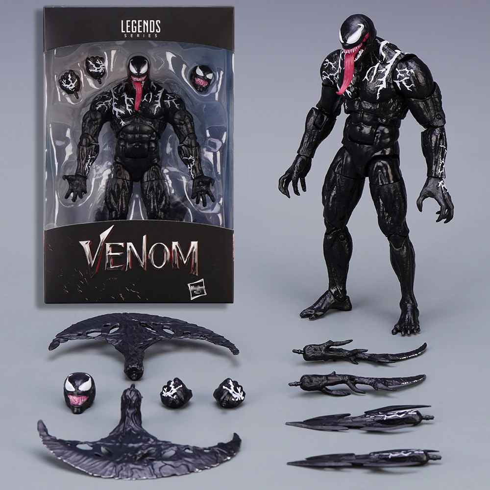Action Figure Venom Marvel 20Cm - da Collezione CON SCATOLA 🚛Sped.Gratuita