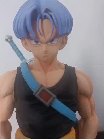 TRUNKS ✅SUPER SAYAN ACTION FIGURE DRAGON BALL Z STATUA 26 CM 🚛SPED.GRATUITA