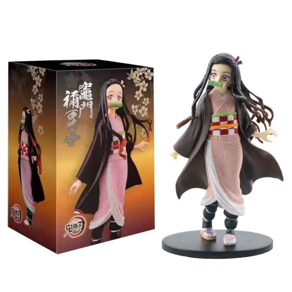 ✅Demon Slayer Tanjiro Kamado Anime 16CM Kimetsu no Yaiba  Action Figure PVC
