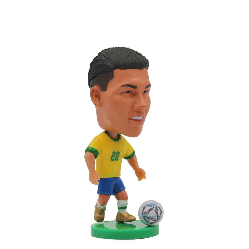 Mondiali 2002 Brasile,Argentina,Croazia,Ronaldo,Messi Action Figure  6.5cm