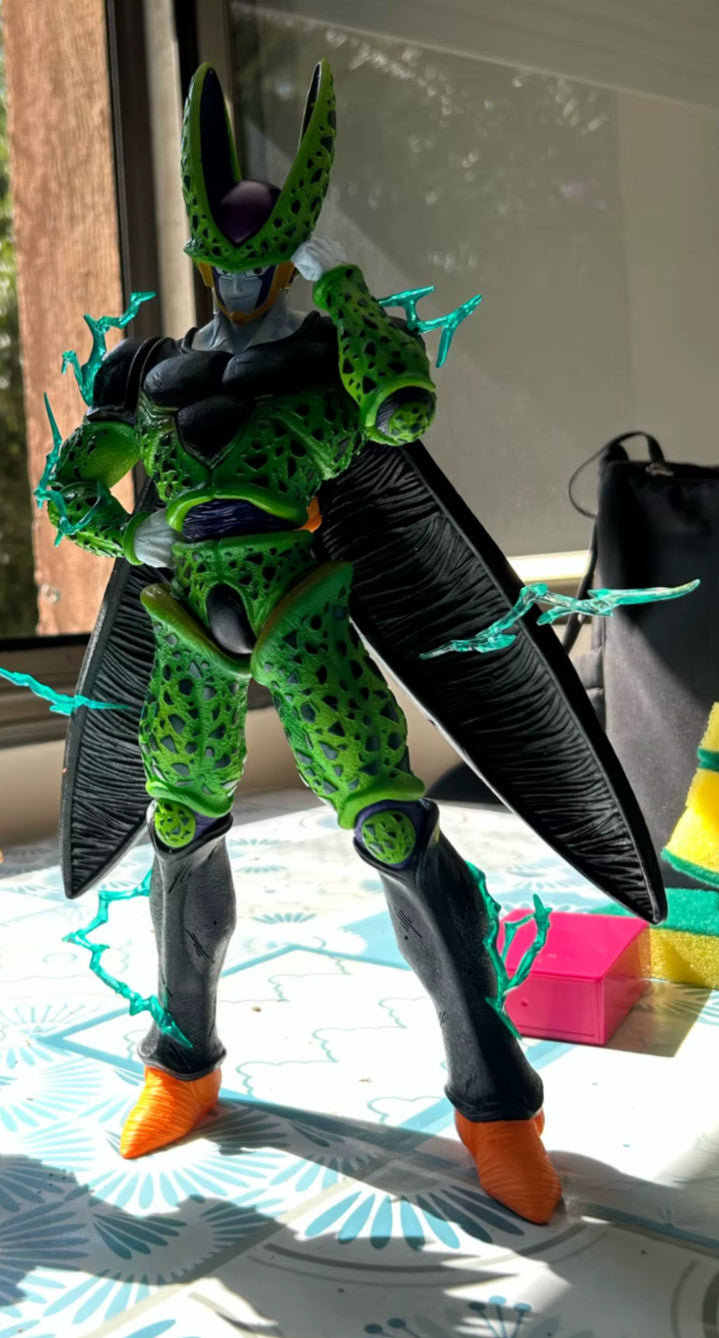 Dragon Ball Z 🔮Cell Action Figure - 35cm PVC ANIME Da Collezione