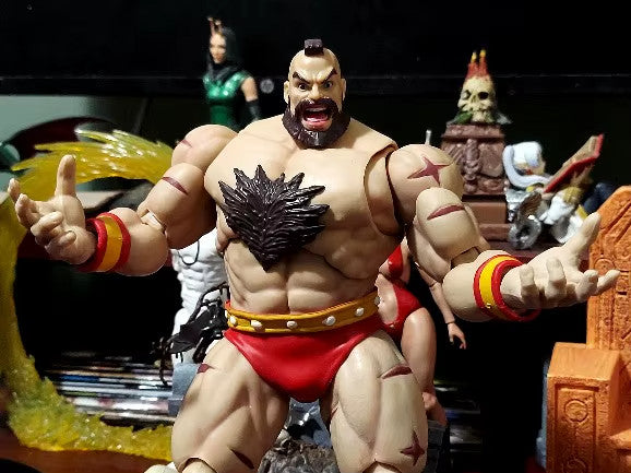 💥 Zangief Street Fighter 2 🥋 Storm Toys 1/12 Action Figure da Collezione