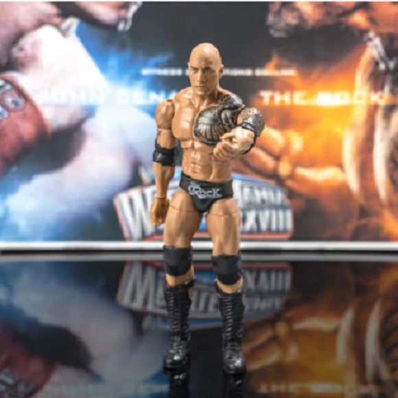 WWE ACTION FIGURE 18CM Wrestling THE ROCK,JHON CENA,TRIPLE H,UNDERTAKER