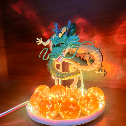 Dragon Ball Z  Shenron+Sfere di Cristallo +Led  🚛SPEDIZIONE GRATUITA